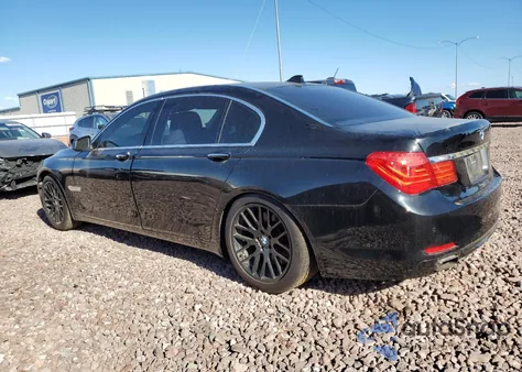 2009 BMW 750 Li from USA, damaged, VIN WBAKB83569CY57456